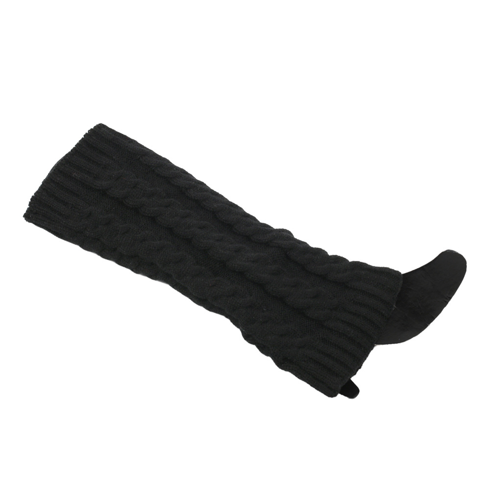 Knit Leg Warmers Warm Boot Socks for Women Cozy Leggings Knee High Thermal Socks